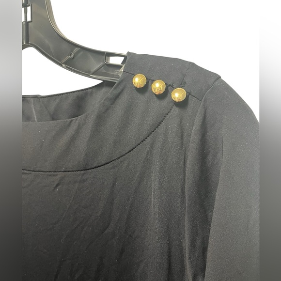 NWT   la blanca    coverup tunic  boatneck in black  size XS - Picture 5 of 6